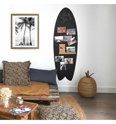 tabla de surf magnética de pared