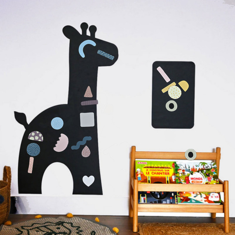 Gráfico mural magnético jirafa ideal para habitaciones infantiles - Ferflex