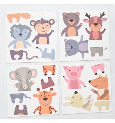 Puzzle magnético de animales para niños a partir de 3 años - Juego educativo Ferflex
