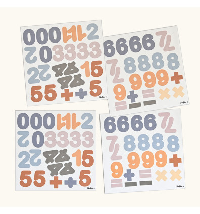 Números magnéticos - azul caramelo - juegos educativos para niños - Ferflex