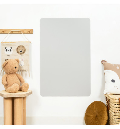 Papel pintado magnético beige gris para decorar el dormitorio de un niño - Ferflex